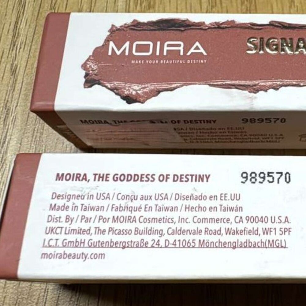 MOIRA Signature Lipstick (SLS019) Matte Finish Full Size